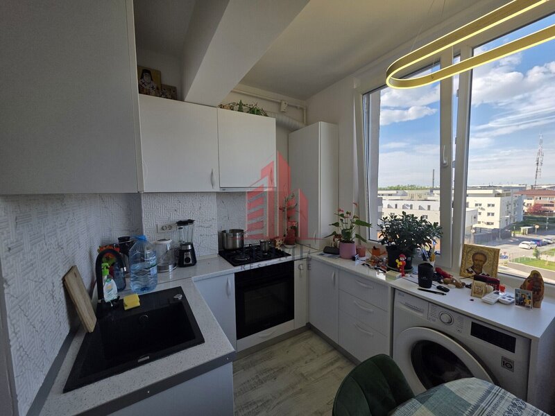 Pallady, parcul Teilor, 2 cam., mobilat/utila, a/c, centrala.