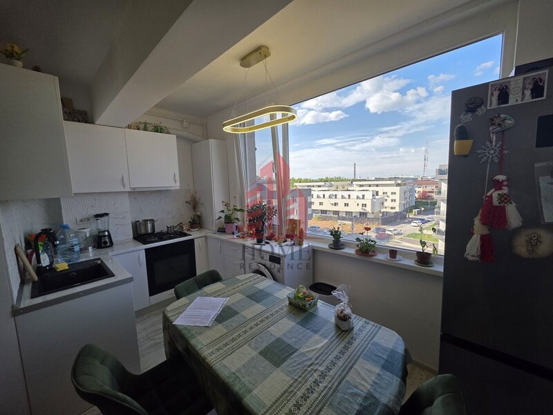 Pallady, parcul Teilor, 2 cam., mobilat/utila, a/c, centrala.